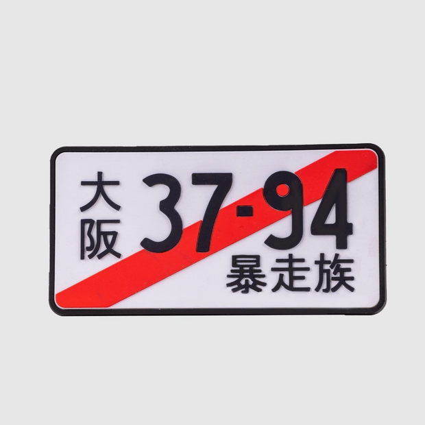 License Plate Stripe Magnet