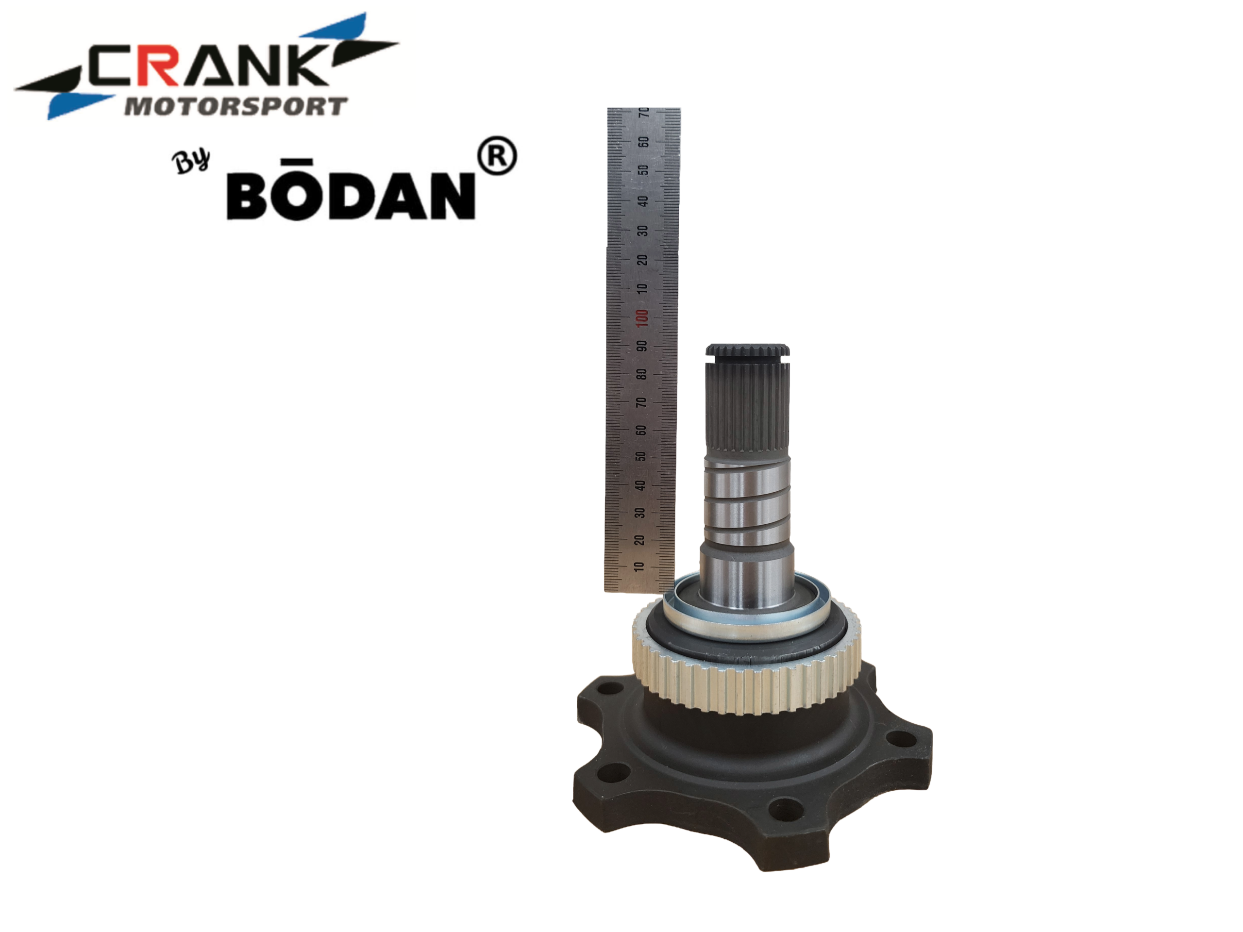 Crank Motorsport Billet Stub Axle Set – 30 Spline – Suit Nissan Skyline R200 Differential – 94mm x 2 – Rated 2000HP