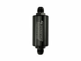 TURBOSMART Inline Fuel Filter 10um 10AN Black