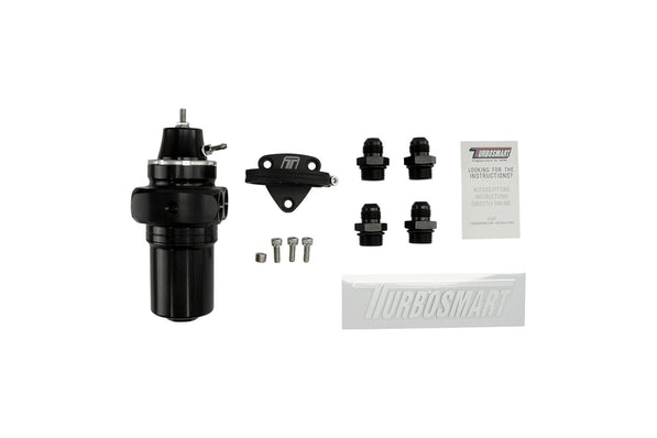 Turbosmart FPRF8 Black – Fuel Pressure Regulator + Filter