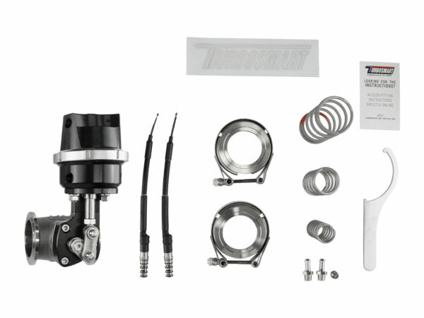 Turbosmart Compressed Gas (CO2) StraightGate40 – Inbuilt Solenoids – 7PSI Black (Control In Cap CO2 Boost Control)