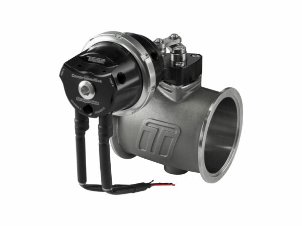 Turbosmart Compressed Gas (CO2) StraightGate76 – Inbuilt Solenoids – 7PSI Black (Control In Cap CO2 Boost Control)