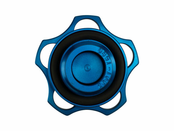 Turbosmart Oil Cap – M32x3.5 – Nissan – Blue