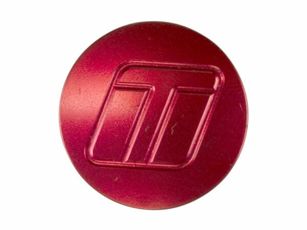 Turbosmart Oil Cap Insert – Blank – Red