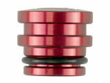 Turbosmart Oil Cap Insert – Blank – Red