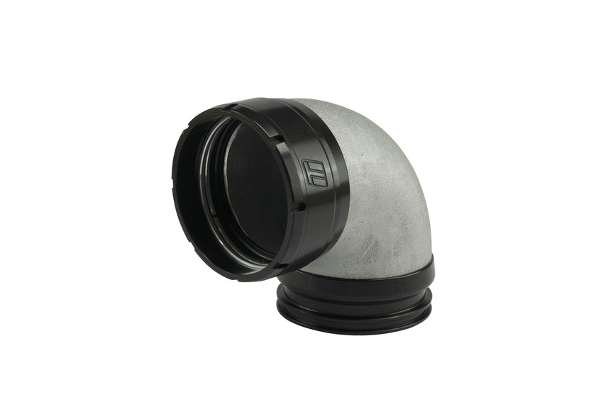 Turbosmart LockSleeve Turbo Adapter Compressor Outlet 2.50″ to 90 Elbow Plazmaclamp 2.50″