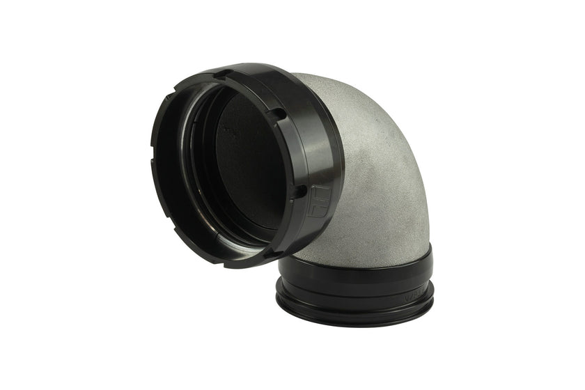 Turbosmart  LockSleeve Turbo Adapter Compressor Outlet 3.00″ to 90 Elbow Vibrant ,Plazmaclamp 3.00″
