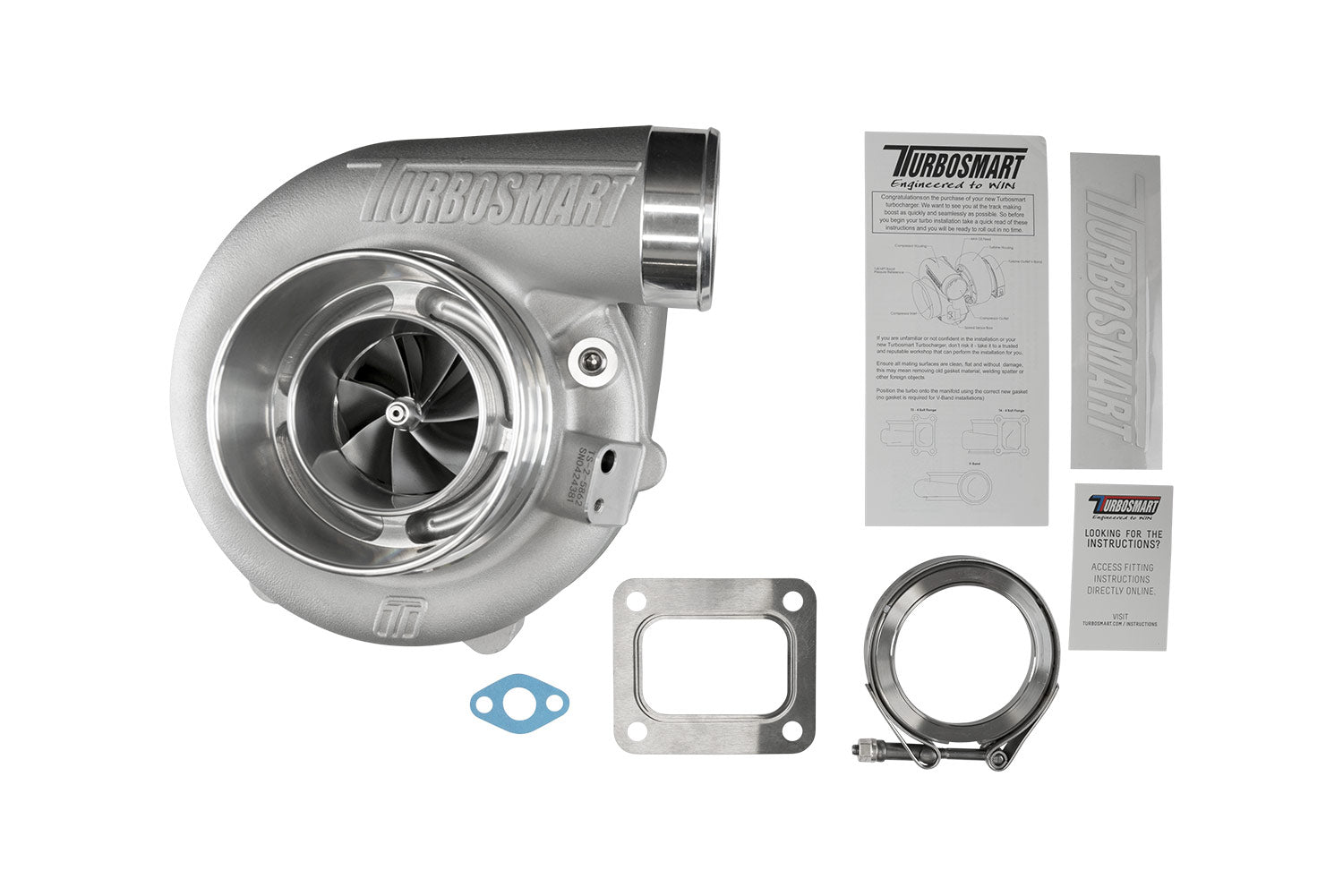 TS-2 Performance Turbocharger (Water Cooled) 5862 T4 0.82AR Externally Wastegated
