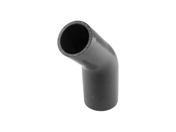 Silicon Hose 45 Reducer Elbow 2.00"-2.50" Black