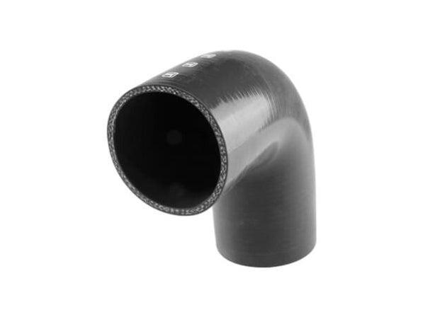 Silicon Hose 90 Reducer Elbow 2.75"-3.00" Black
