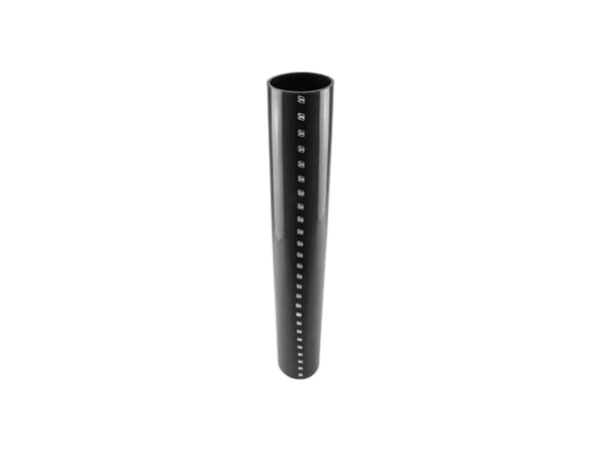 Silicon Hose Straight 3.25" x 610mm BLACK