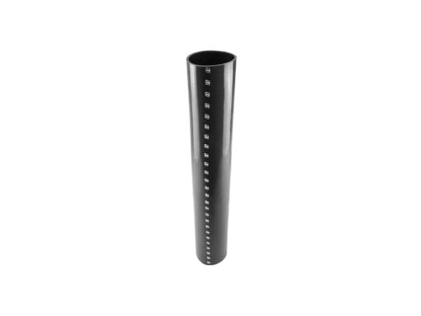 Silicon Hose Straight 3.50"x610mm BLACK