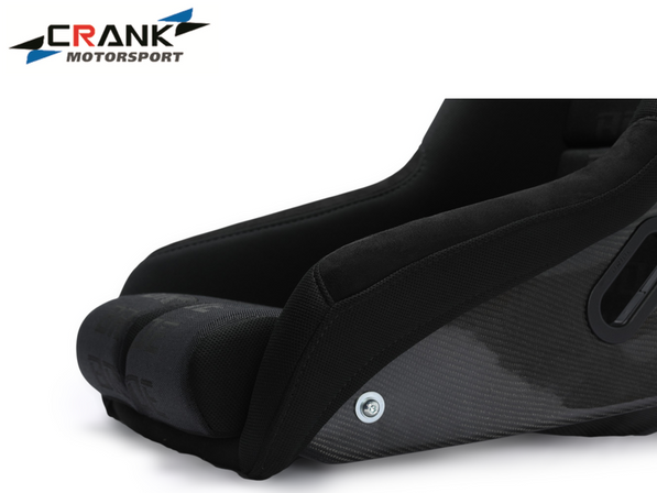 Crank Motorsports ADR APPROVED VIOS II Fixed Back Bride Seats Black