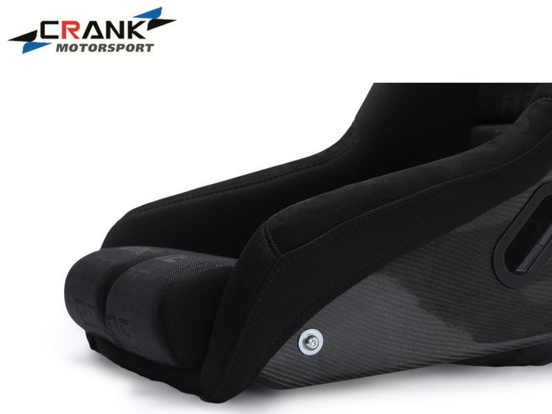 Crank Motorsports ADR APPROVED VIOS II Fixed Back Bride Seats Black