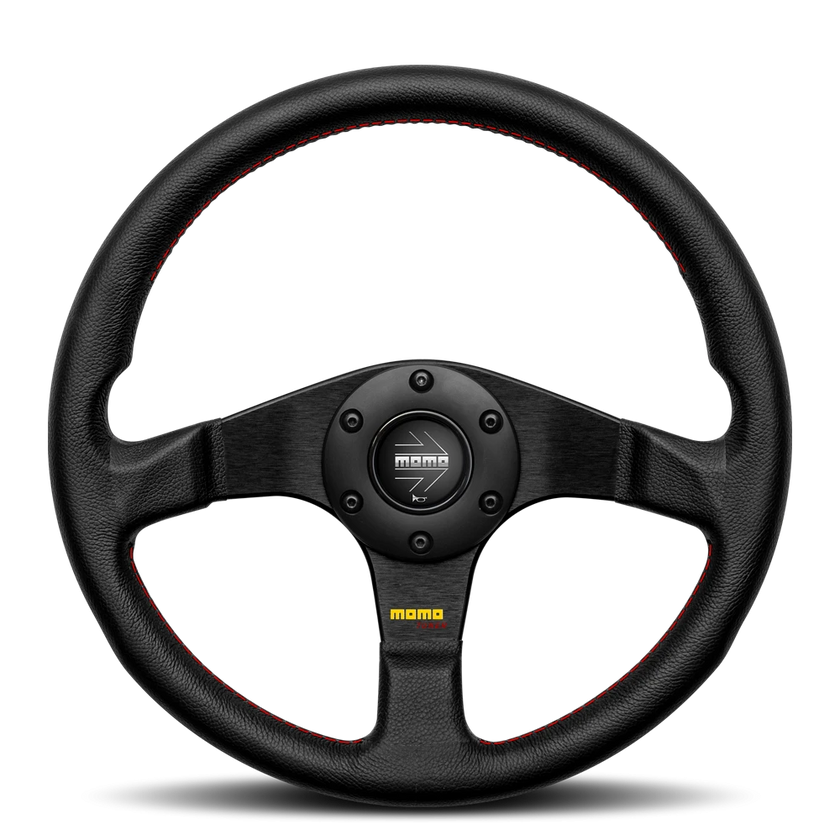 MOMO Tuner Black Leather 320mm Steering Wheel