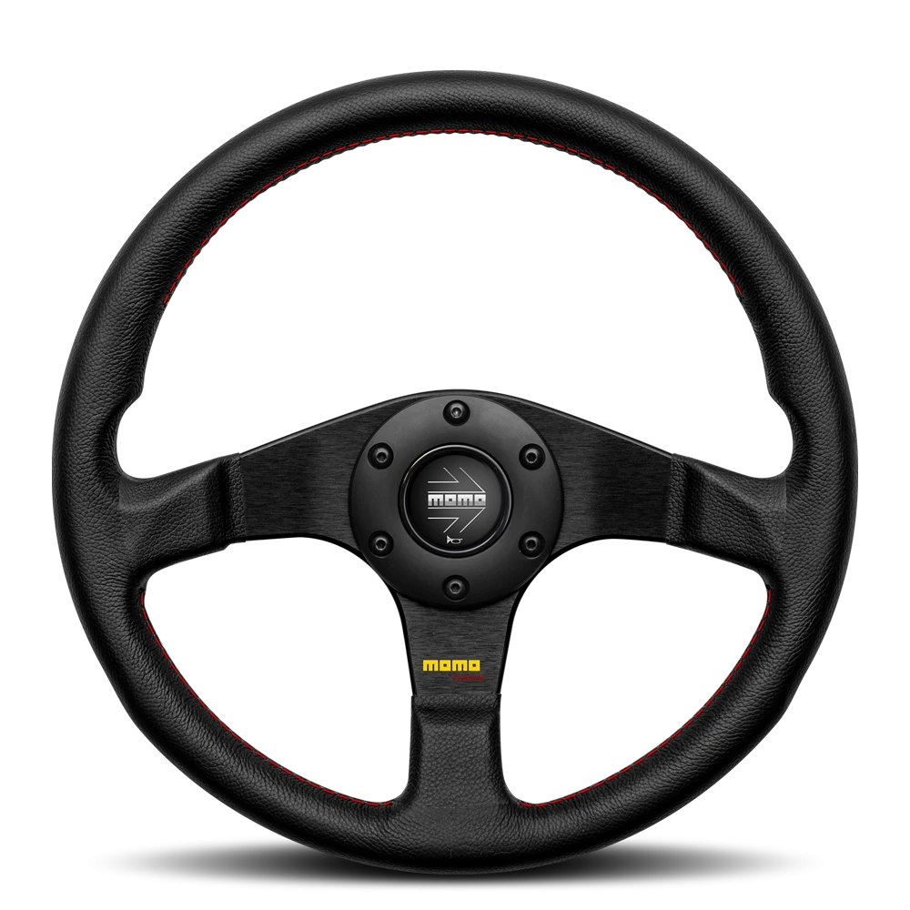 MOMO Tuner Black Leather 320mm Steering Wheel