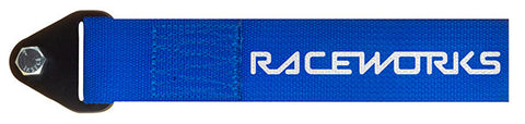 Raceworks Tow Strap Blue