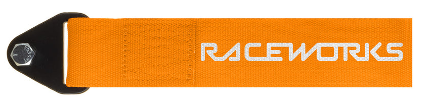 Raceworks Tow Strap Fluoro Orange