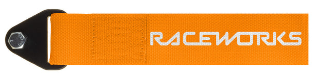 Raceworks Tow Strap Fluoro Orange
