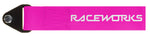 Raceworks Tow Strap Fluoro Pink