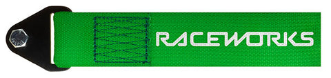 Raceworks Tow Strap Green