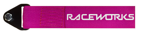 Raceworks Tow Strap Pink