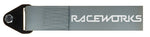 Raceworks Tow Strap Silver