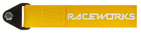 Raceworks Tow Strap Yellow
