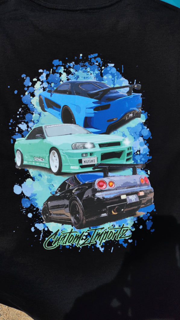 Custom Importz Cars Tee