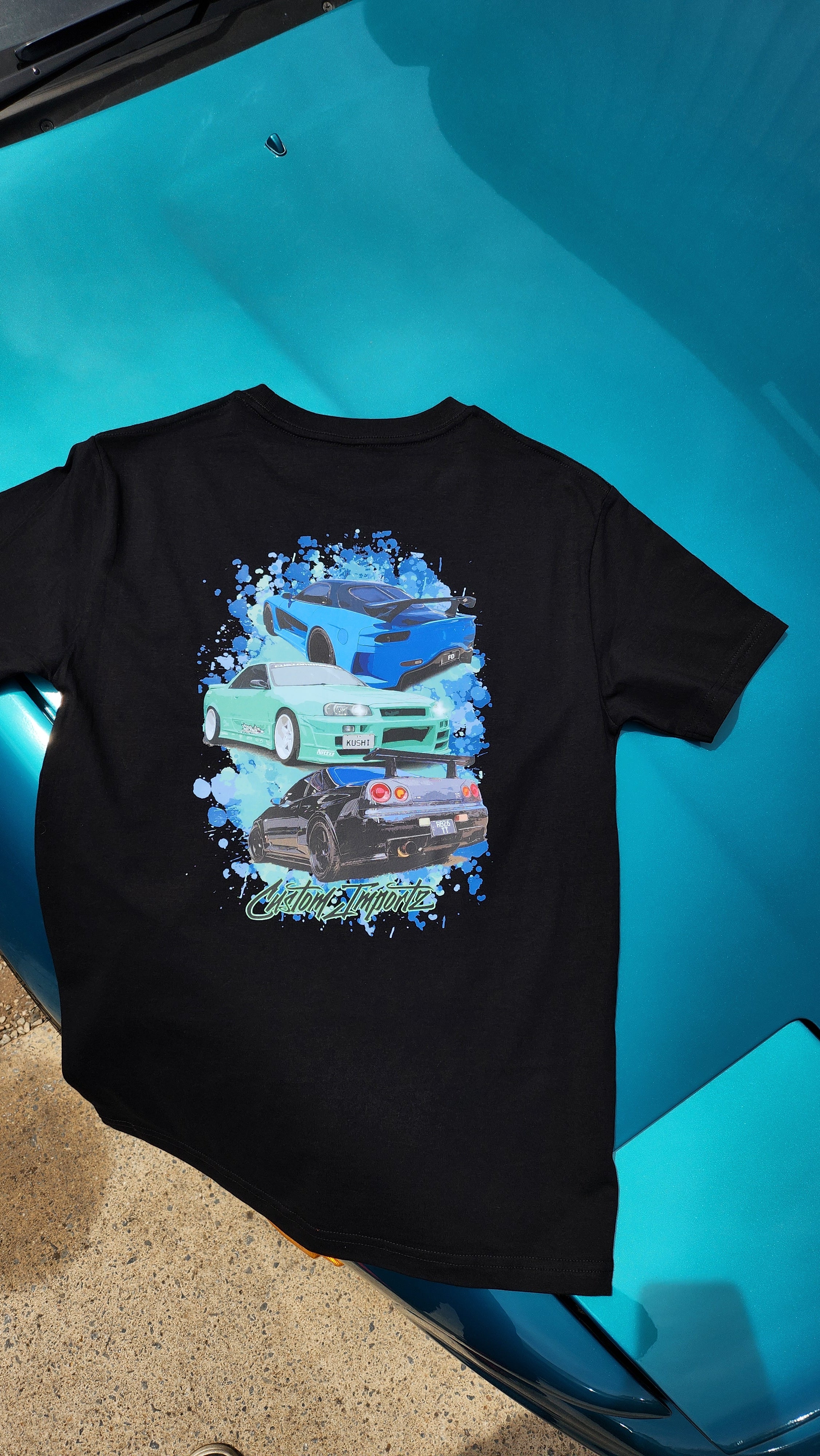 Custom Importz Cars Tee