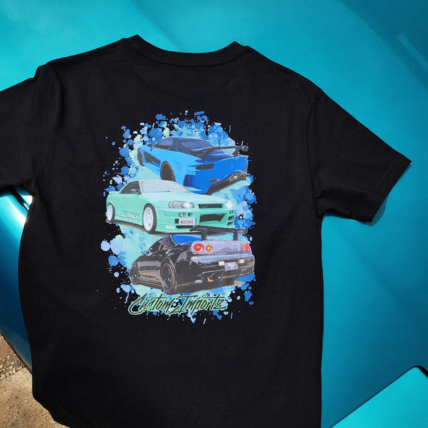 Custom Importz Cars Tee