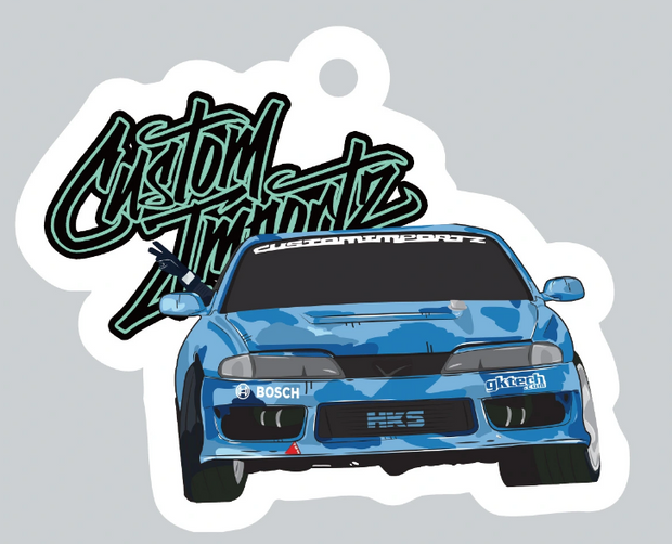 Custom Importz Drift car Air Freshener- Blueberry