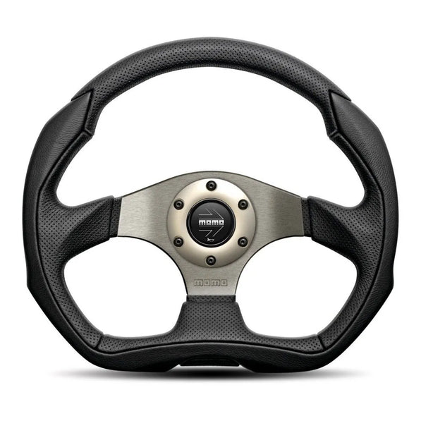 MOMO Eagle Black Anthracite 350mm Steering Wheel