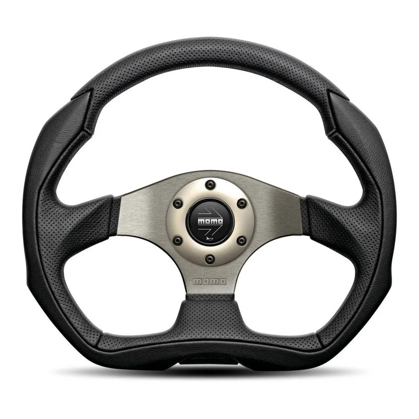 MOMO Eagle Black Anthracite 350mm Steering Wheel