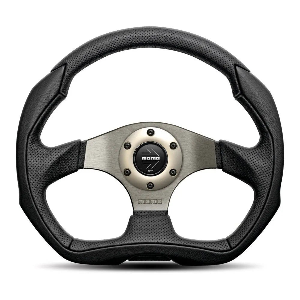 MOMO Eagle Black Anthracite 350mm Steering Wheel