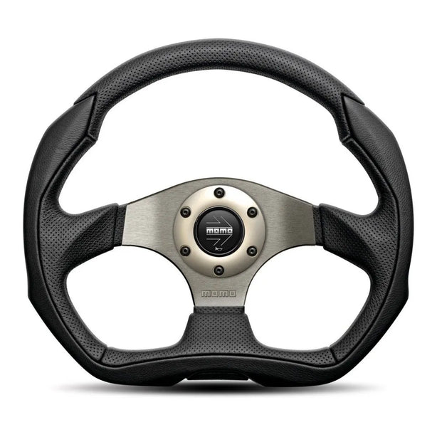 MOMO Eagle Black Anthracite 350mm Steering Wheel