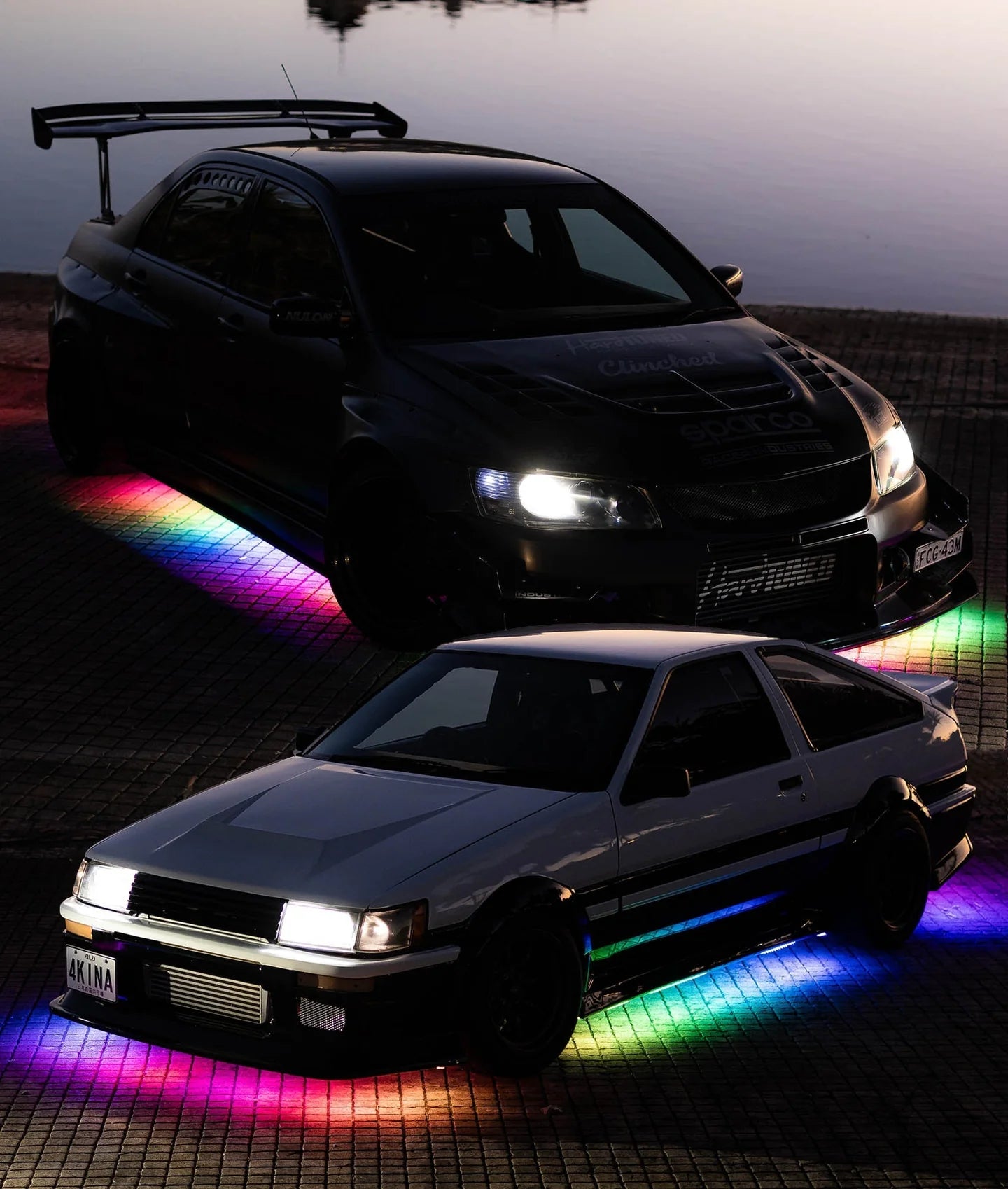 Hardtuned ELGlow® PRO Universal Car Underglow Kit