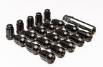 Sniper Wheels Geared Wheel nuts M12 X 1.5 Black 24pcs/Key