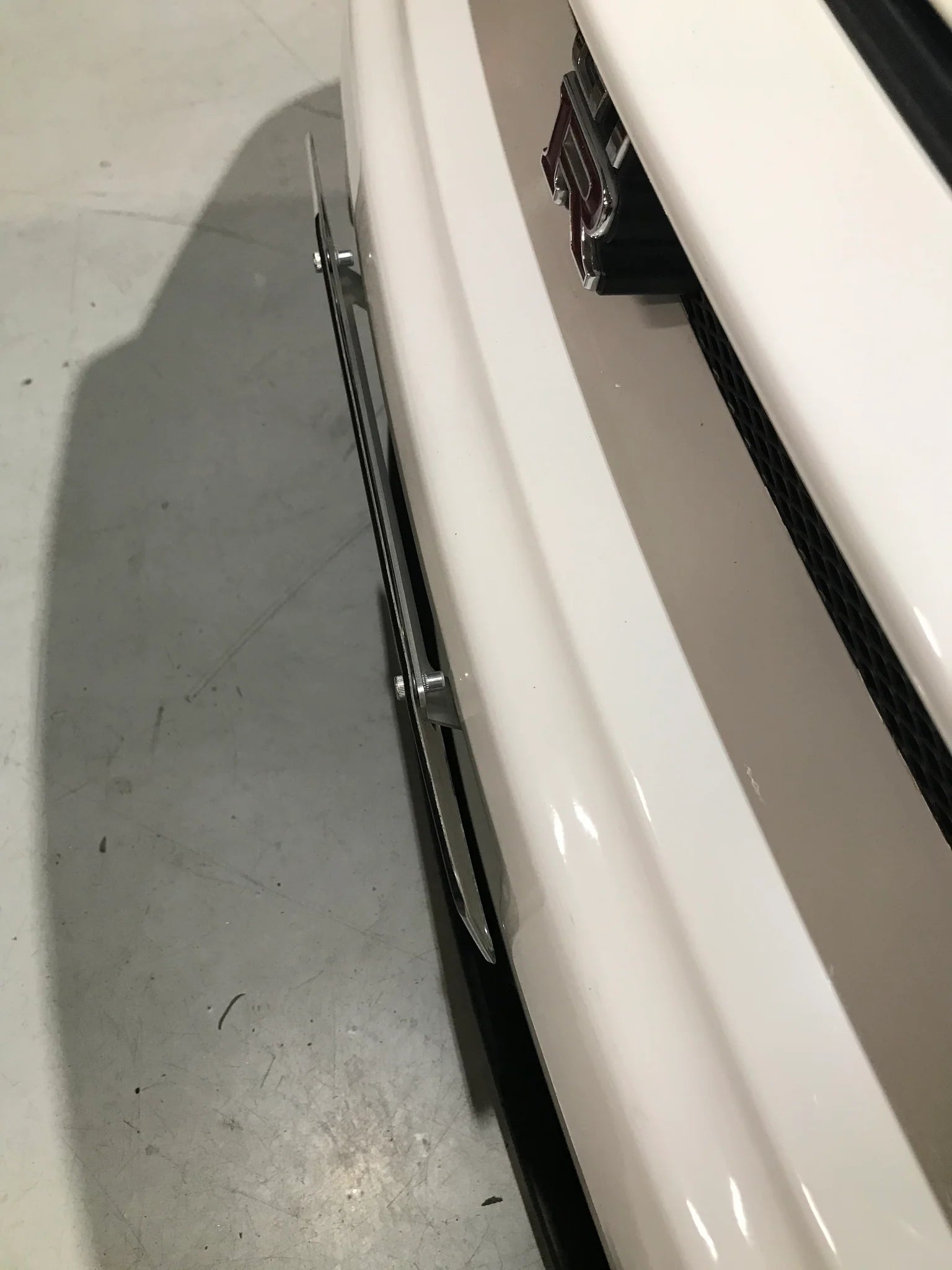 FPG Suits Nissan Skyline R34GT-R Number Plate Bracket Nismo FPG-107 And OEM Bumpers Front Bar
