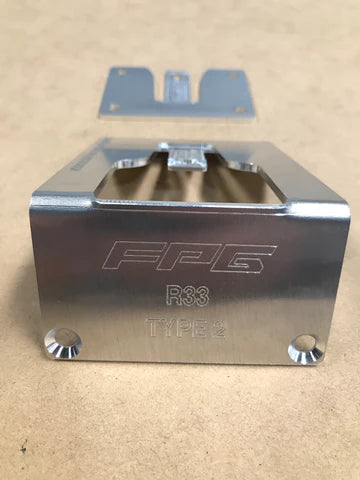 FPG Power Steering Reservoir and Bracket Suits Nissan Skyline R Chassis