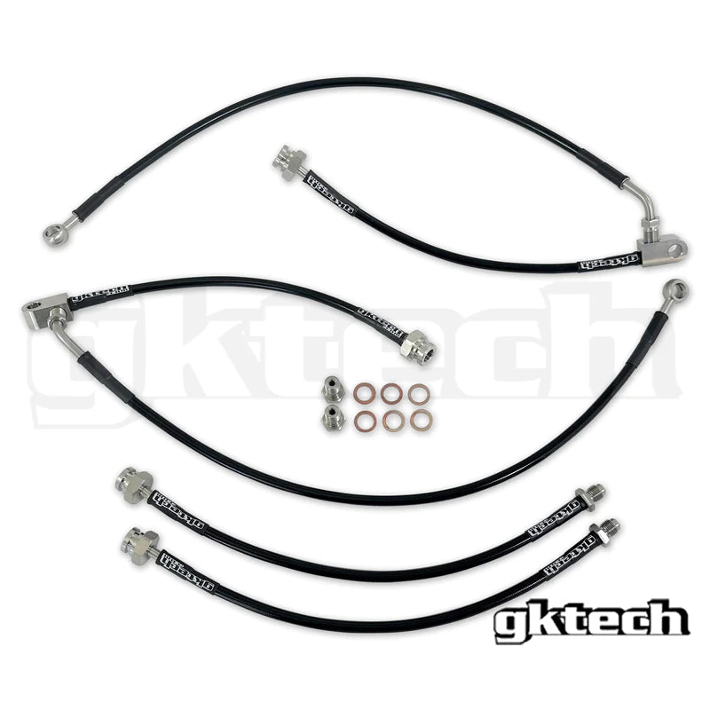 GKtech Z34 370Z braided brake line set