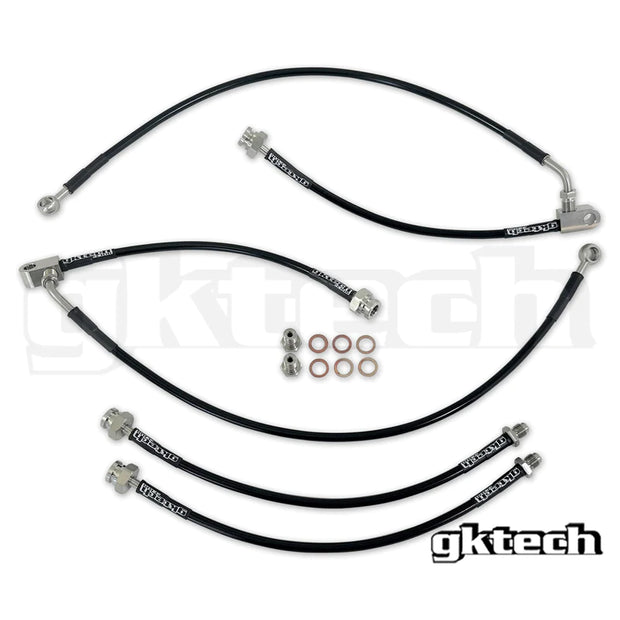 GKtech Z34 370Z braided brake line set