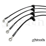 GK Tech ZN6 86 / BRZ braided brake lines