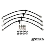GK Tech ZN6 86 / BRZ braided brake lines