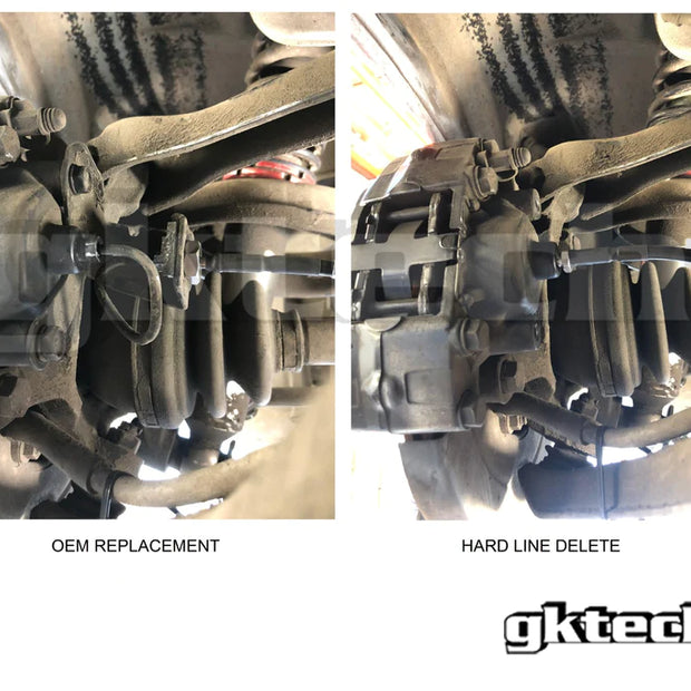 GK Tech R32 GTS-T Braided brake line set