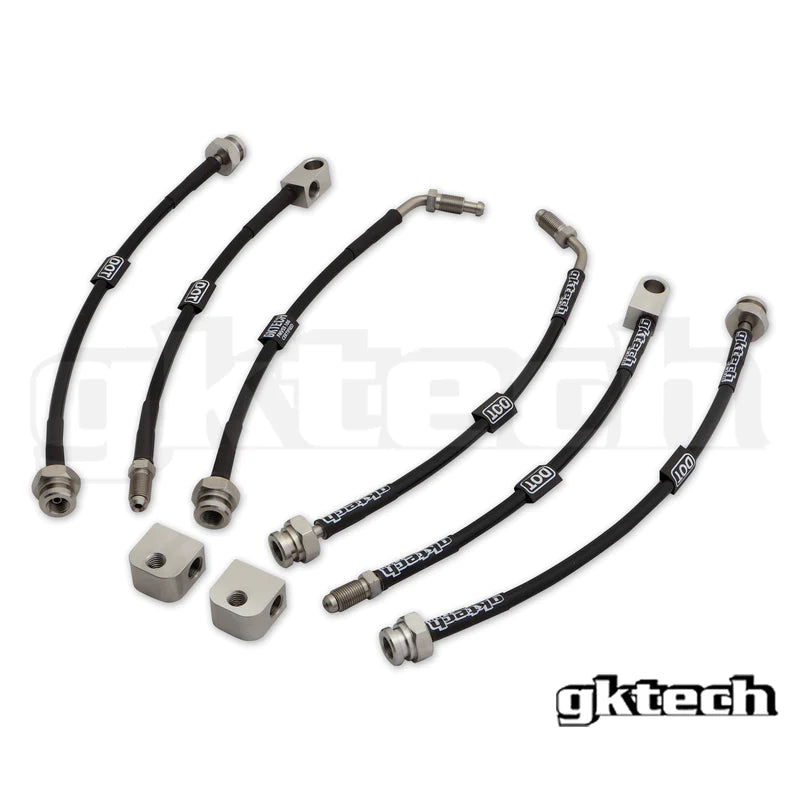 GK tech - R32 GT-R/GTS4 braided brake lines