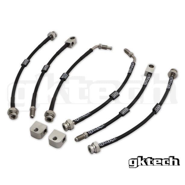 GK tech - R32 GT-R/GTS4 braided brake lines