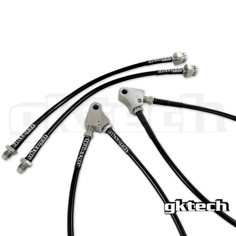 GK tech R33 GTS-T Braided brake lines