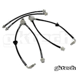 GK tech R33 GTS-T Braided brake lines