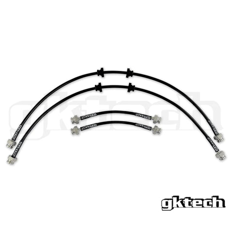 GK Tech - Z32 300ZX braided brake lines